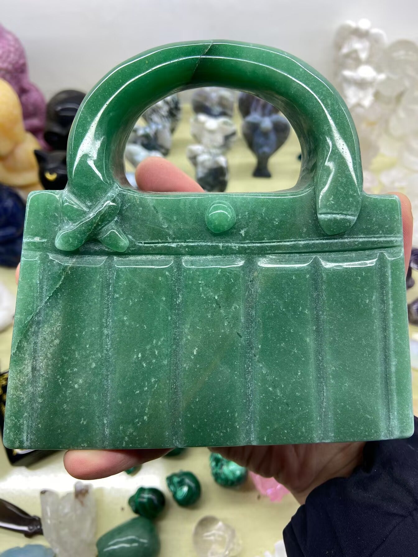 Green Aventurine Handbag