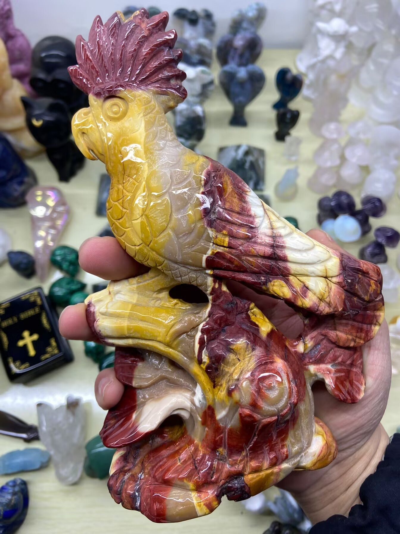 0.74kg Mookaite Parrot