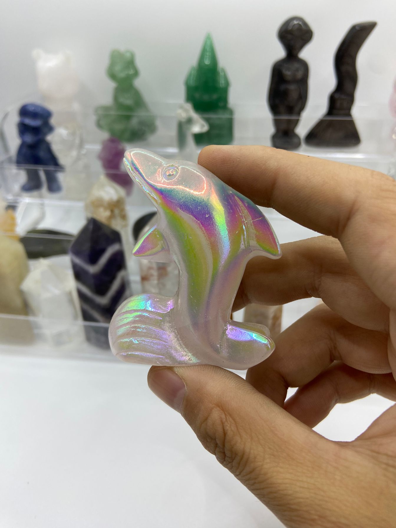 Aura Quartz Dolphin (6cm)