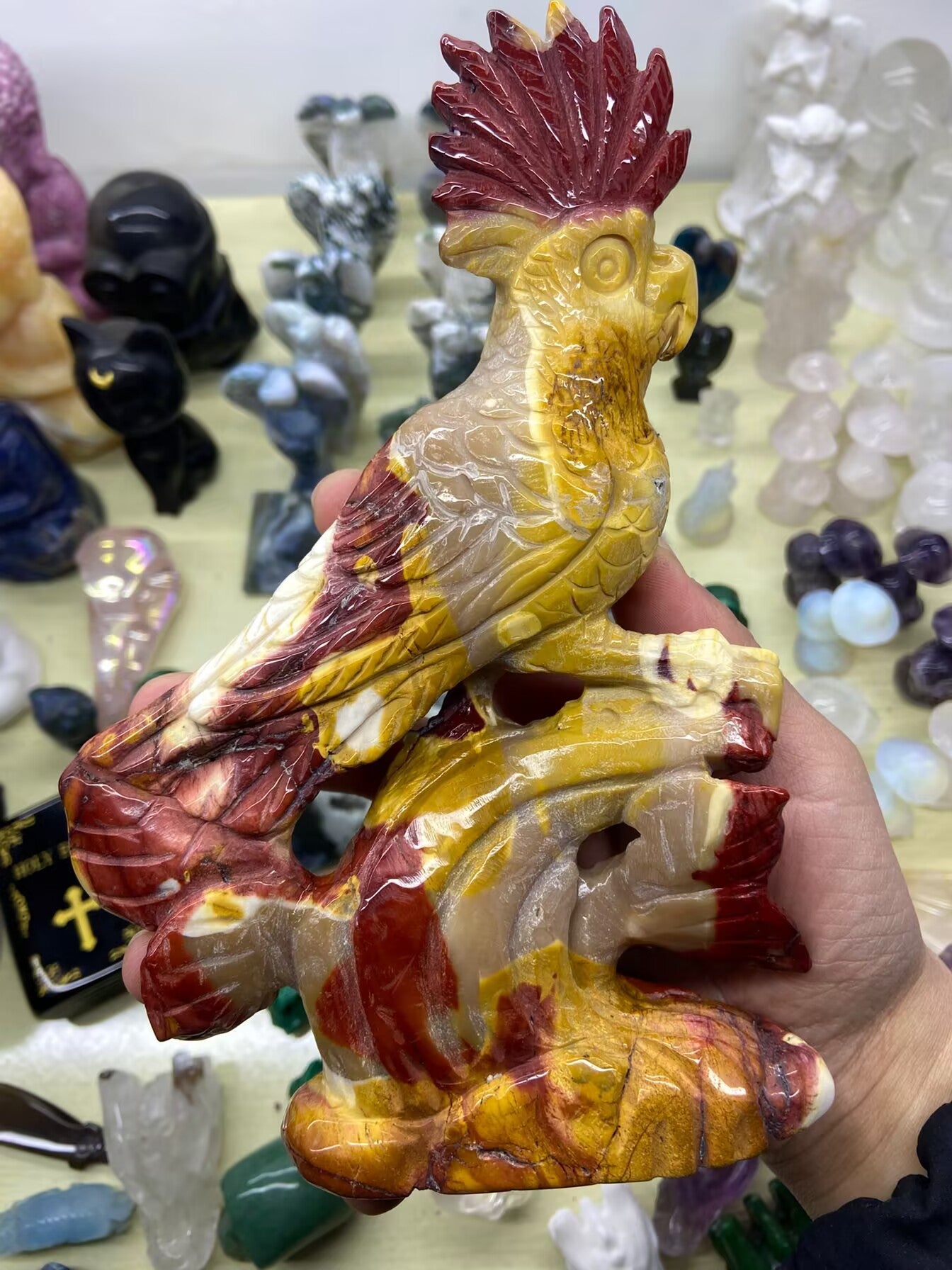 0.74kg Mookaite Parrot