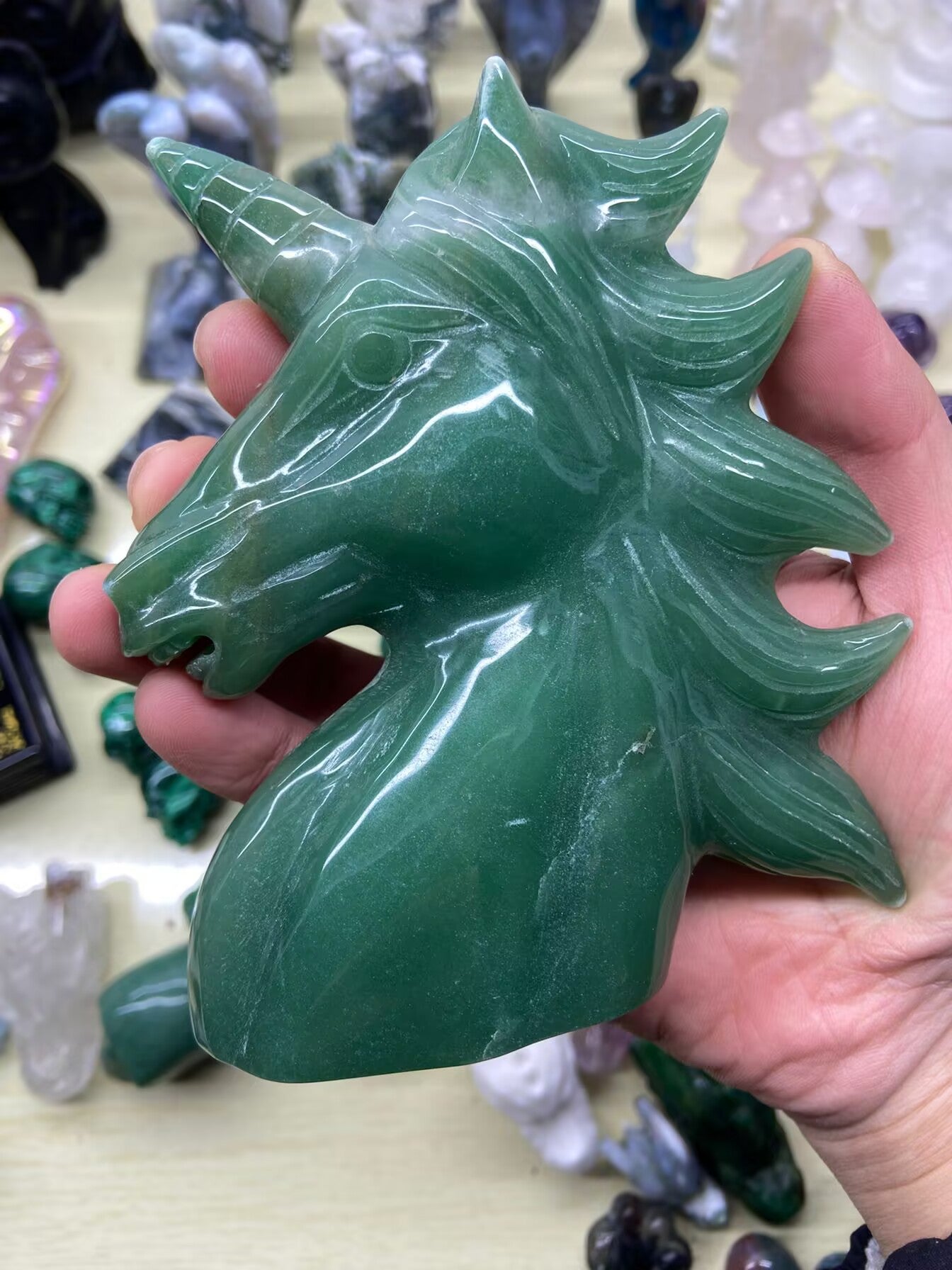 Green Aventruine Unicorn