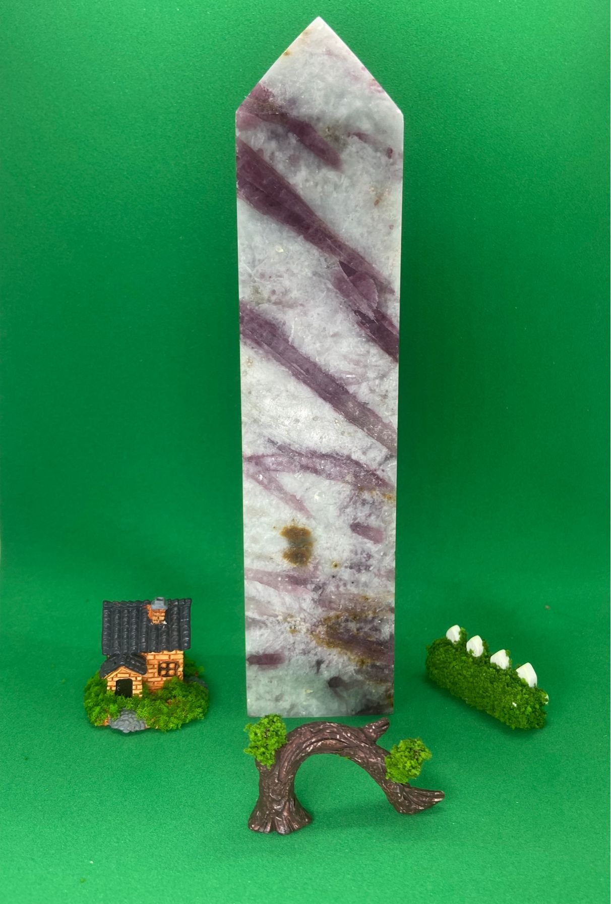 Pink Tourmaline Tower