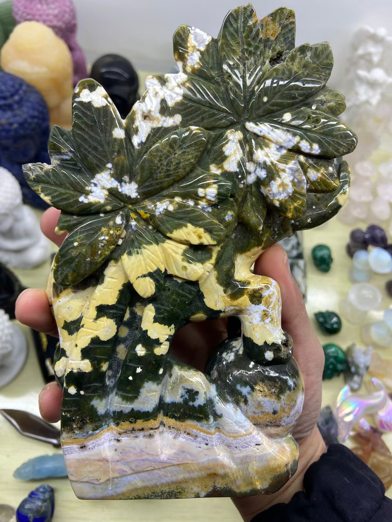 1.11kg Old mine Ocean Jasper Elephant