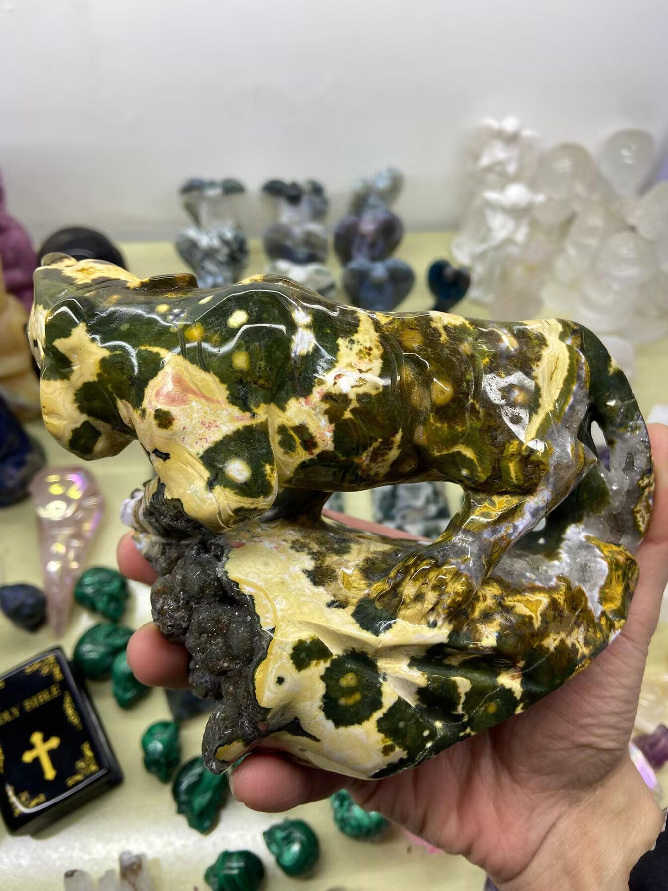 1.17kg Old Mine Ocean Jasper Tiger