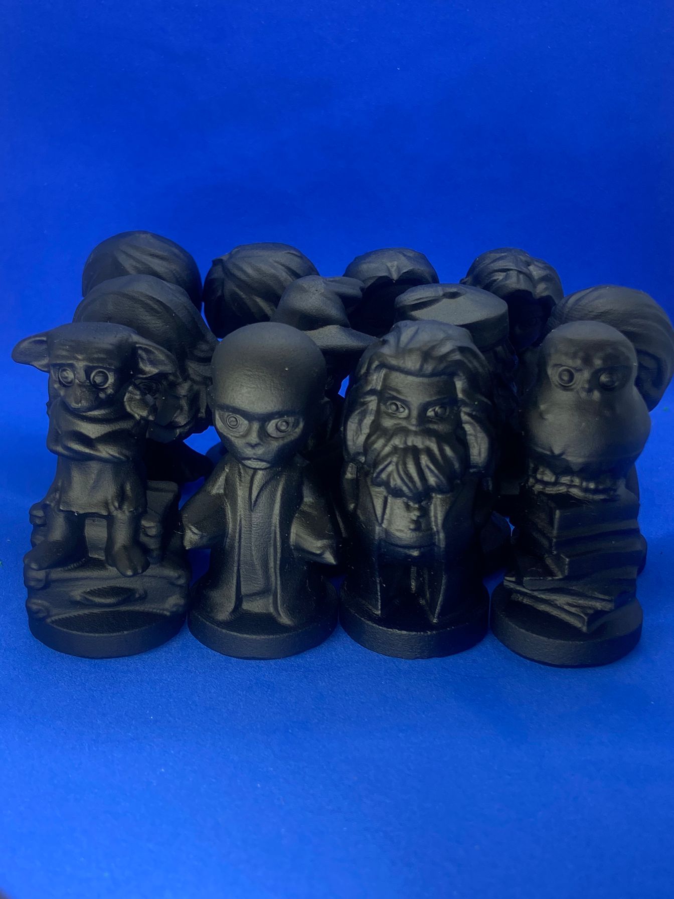 Black Obsidian Harry Potter Character Carving