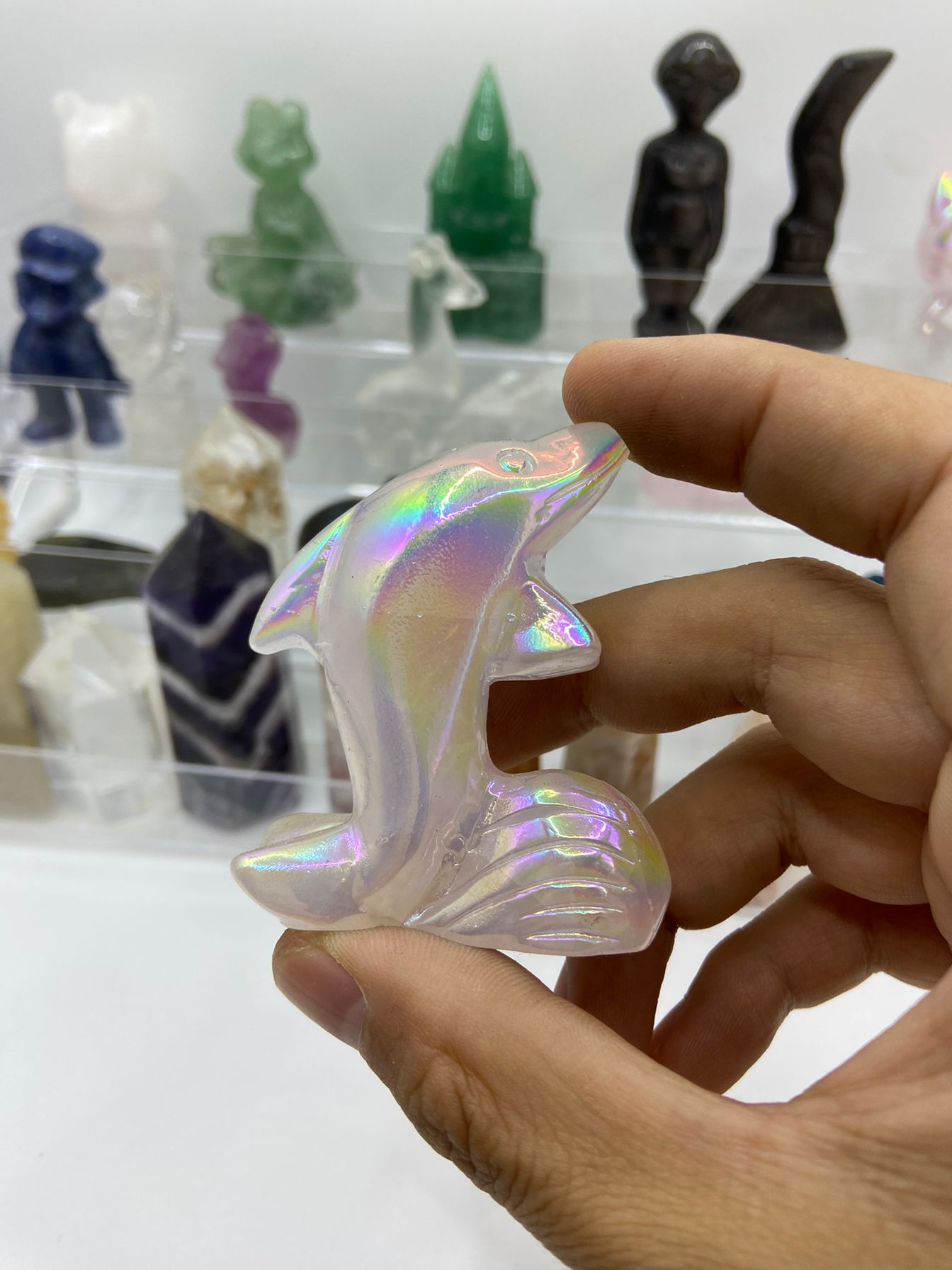 Aura Quartz Dolphin (6cm)