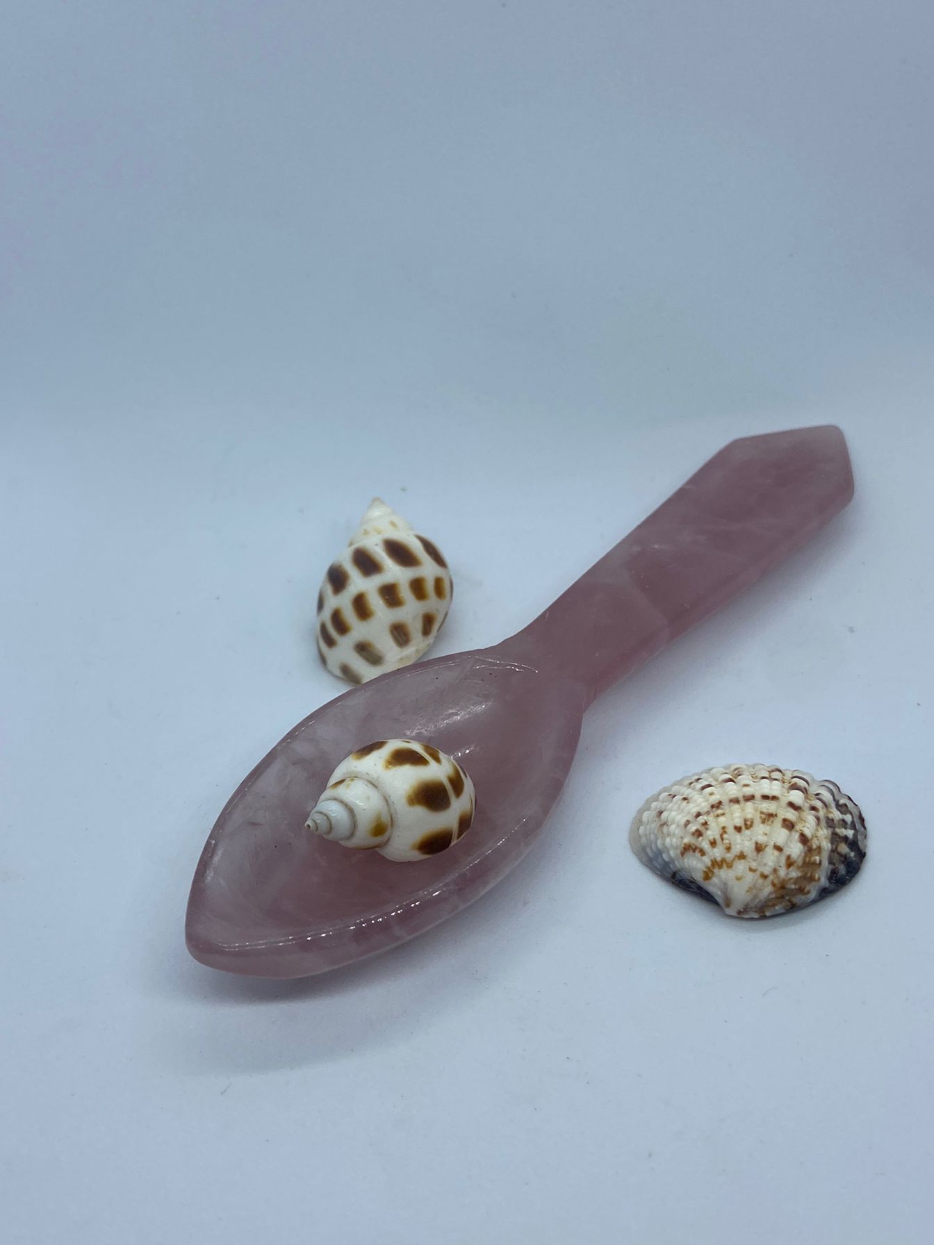 Rose quartz Spoon