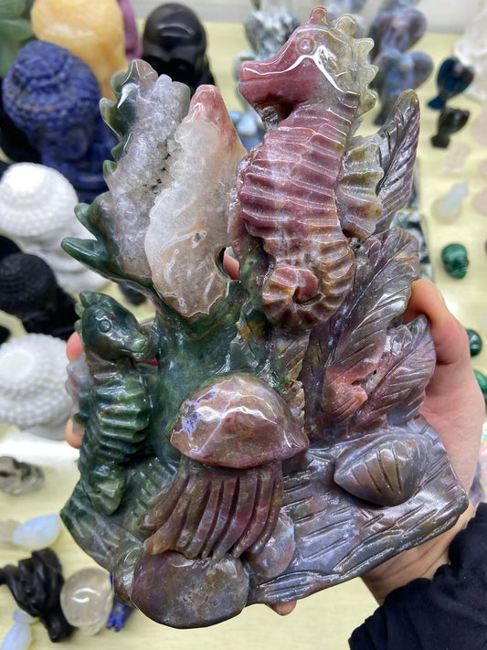 1.43kg Ocean Jasper Underwater World