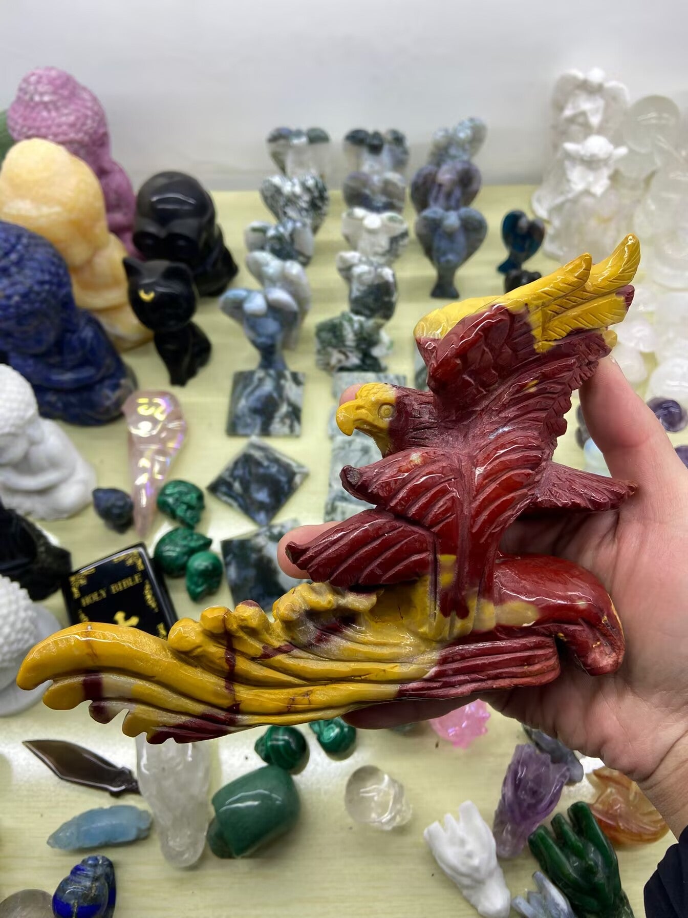 0.74kg Mookaite Eagle